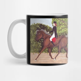 Dressage Horse English Style Riding Mug